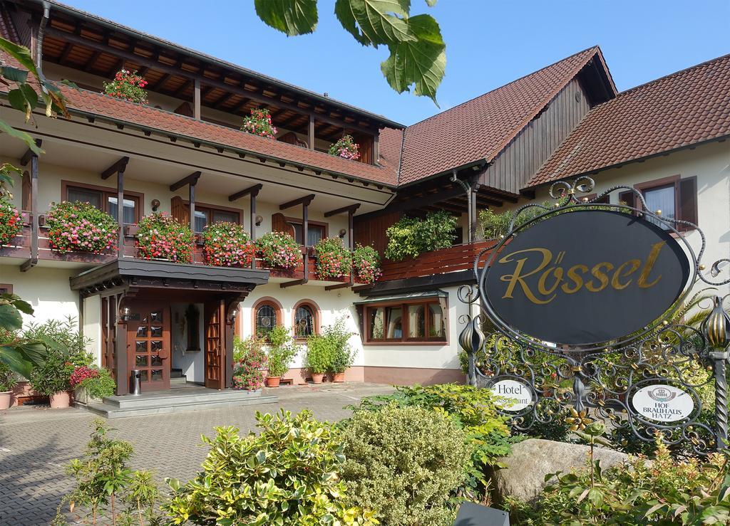 Hotel Gasthaus Zum Roessel Lichtenau à Scherzheim Extérieur photo